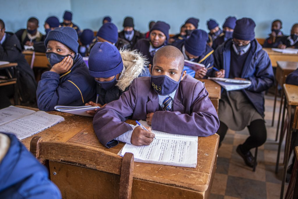 Help Lesotho classroom